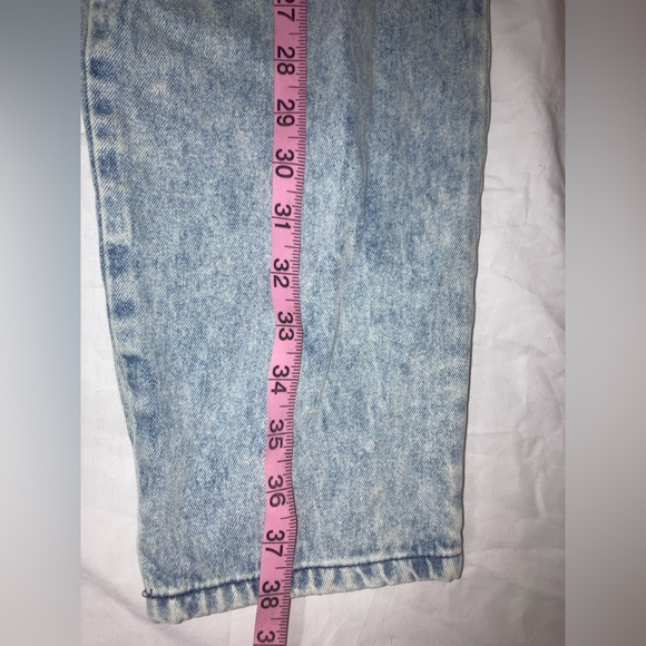Vintage Acid Wash Denim Joggers - Picture 2 of 13